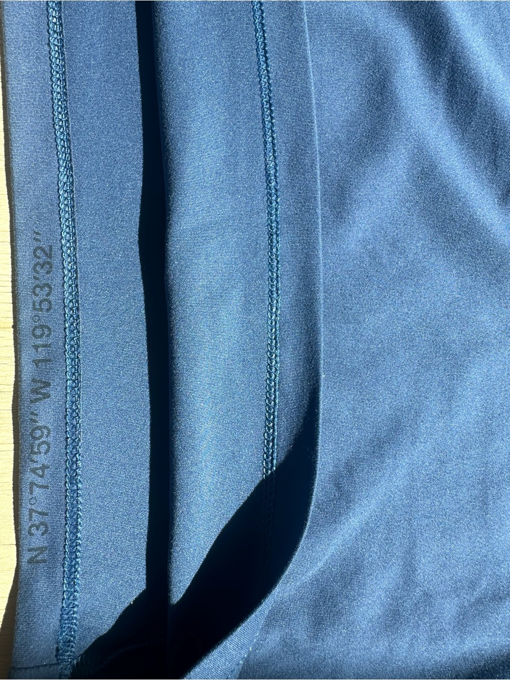 The North Face Men's Long-Sleeve Crew Tee - Slate Blue - Picture 5 of 8